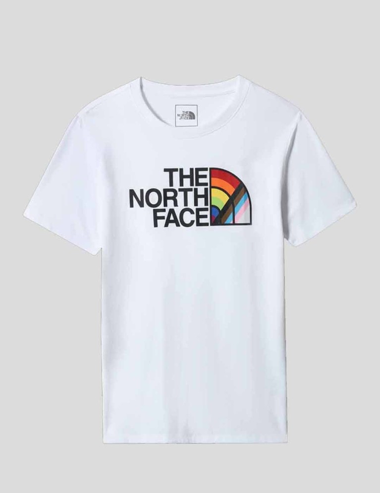 T-shirt THE NORTH FACE pride tee white